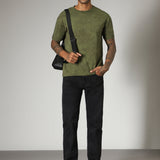 Jeans Grunge Pretos com Corte Reto