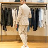Jack & Jones Slim Fit Beige Blazer