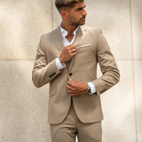 Beige Fusion Suit