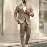 Beige Fusion Suit