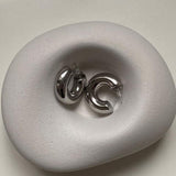 Thick Hoop Earrings