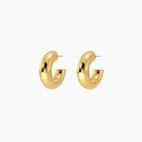 Thick Hoop Earrings