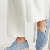 Light Blue Marina Loafers