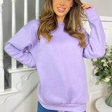 Oversized Lilac Hoodie