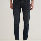 Navy Blue Slim Fit Jeans