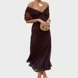 Luana - Vestido Chic com Decote em V