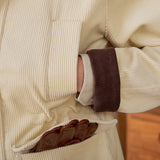 Jaqueta de Corduroy para Treino