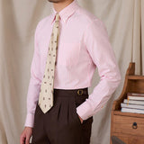 Camisa Oxford de Algodão com Listras e Secagem Rápida
