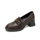 FRESH LABEL | Sapatos Penny Paris com Salto Elegante