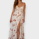 Sónia - Midi Dress with Floral Print