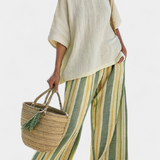Olívia - Conjunto de Bambu Verde Musgo