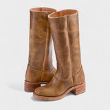 Botas de Equitação Clássicas com Cano Alto