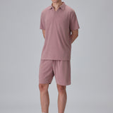 Conjunto de Malha Rosa Coordenado