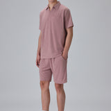 Conjunto de Malha Rosa Coordenado