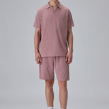 Conjunto de Malha Rosa Coordenado
