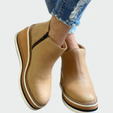 Inkas Leather Ankle Boots
