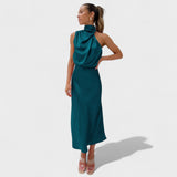 Alba - Elegante Vestido de Satén