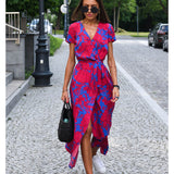 Roupão Floral Midi Amélia