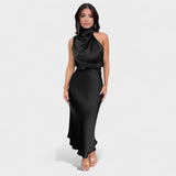 Alba - Elegante Vestido de Satén