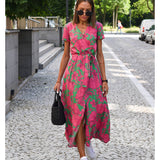 Roupão Floral Midi Amélia