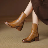 Clara - Botas de Couro