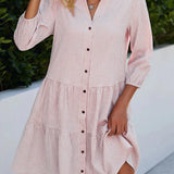 Shana - Midi Dress with Sleeves