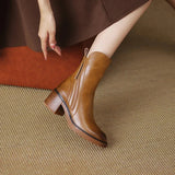 Clara - Botas de Couro
