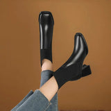Cátia - Elegantes Botas com Plataforma