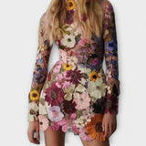 Dolores - Vestido Floral Elegante