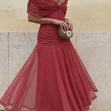 Luana - Vestido Chic com Decote em V