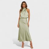 Alba - Elegante Vestido de Satén