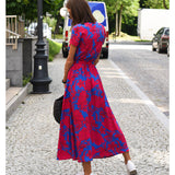 Roupão Floral Midi Amélia