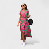 Liliac Roz - Elegantly Boho Dress
