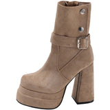Amália - Botas Urbanas com Estilo e Confiança