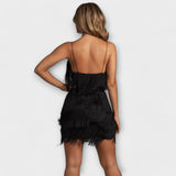 Layla - Vestido Curto para Ocasiões Festivas