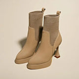Eugénia - Botas Elegantes com Plataforma para Conforto Feminino