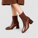 Cátia - Elegantes Botas com Plataforma