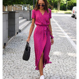 Roupão Floral Midi Amélia