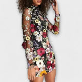 Dolores - Vestido Floral Elegante