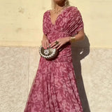 Luana - Vestido Chic com Decote em V