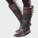 Botas Retro em Couro