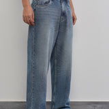 Super Baggy Blue Vopsidos Jeans