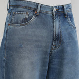 Super Baggy Blue Vopsidos Jeans