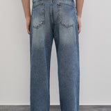 Super Baggy Blue Vopsidos Jeans
