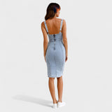 Robe en denim Valéria