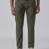 Tate Slim Fit Olive Jeans