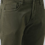 Tate Slim Fit Olive Jeans