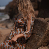 Vestido Castanho