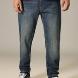 Blue Slim Fit Vizer Jeans