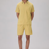 Conjunto de Malha na Cor Amarela